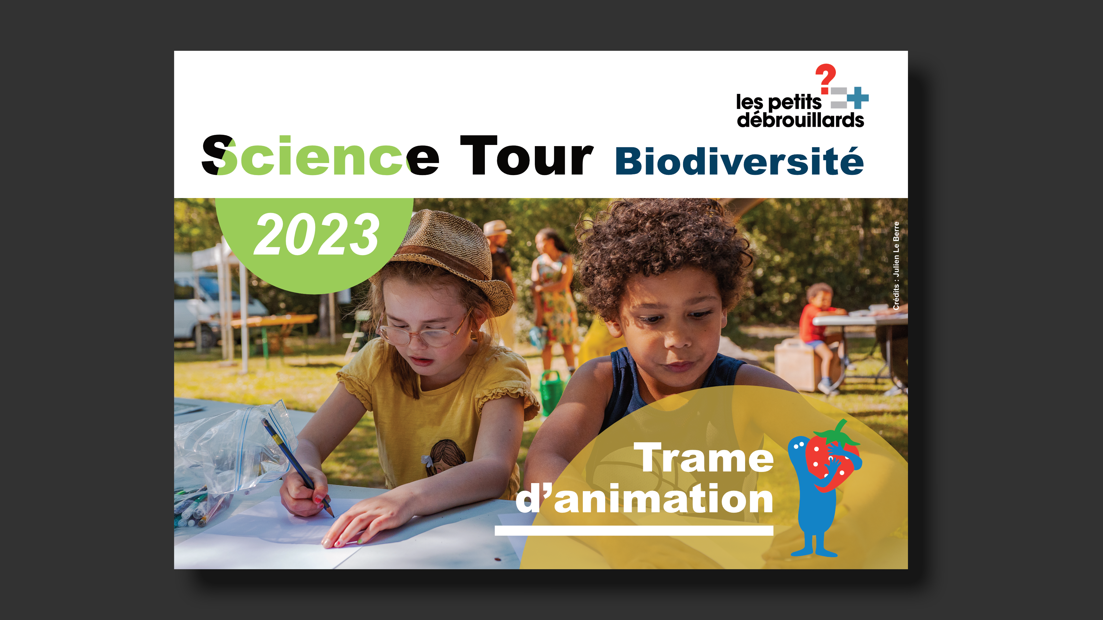 Graphisme – Trame et outils d’animations du Science Tour 2023